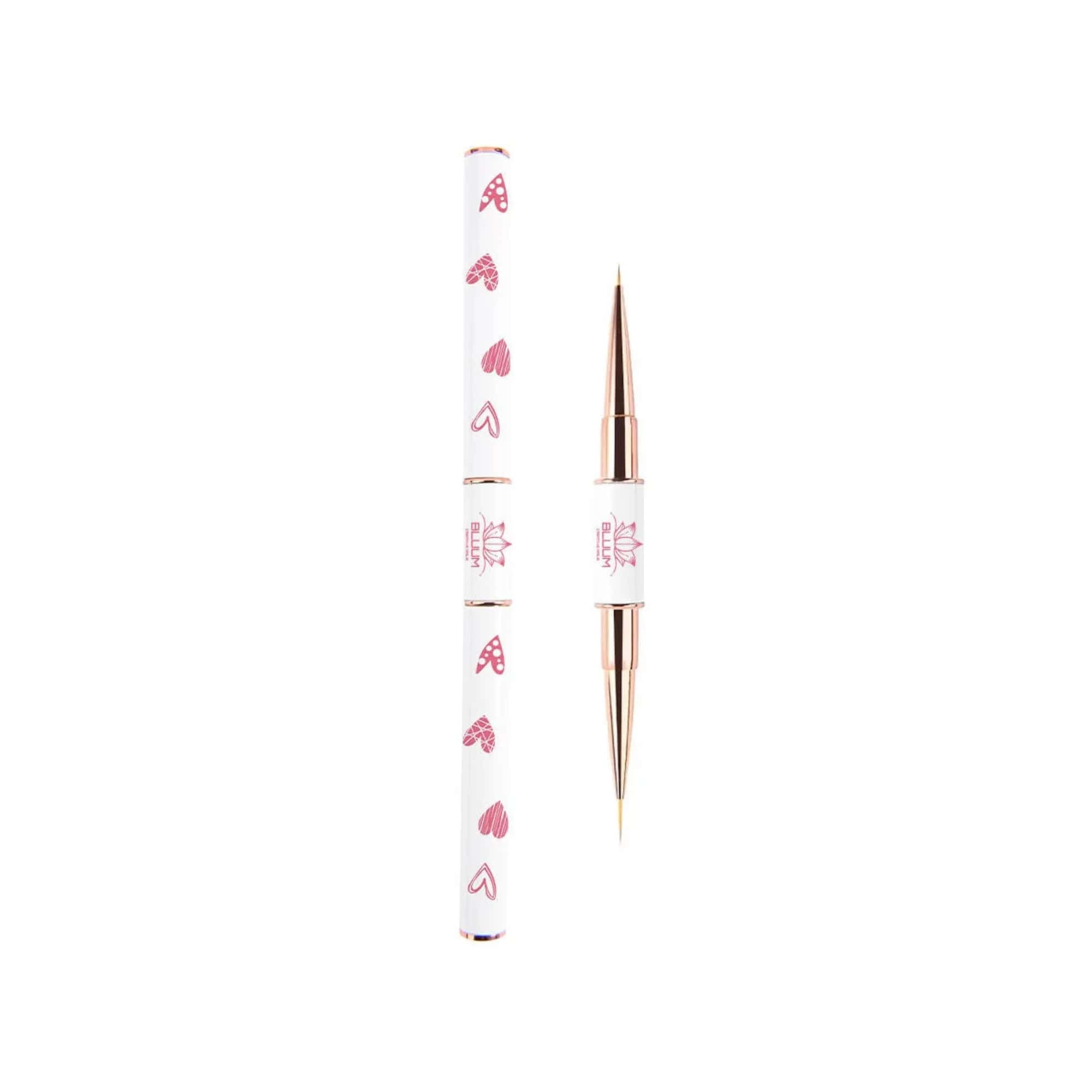 Bluum Creative Nails - Pincel Profesional Bluum Liner Doble 5 Y 9 Mm