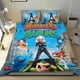 thumbnail image 1 of Monstruos Contra Alienígenas Conjunto de sábanas temático, trío de piezas, cómodo y amigable con la piel, diseño único, regalo de decoración para el hogar para familiares, amigos y fans,135cm *200cm, 1 of 6