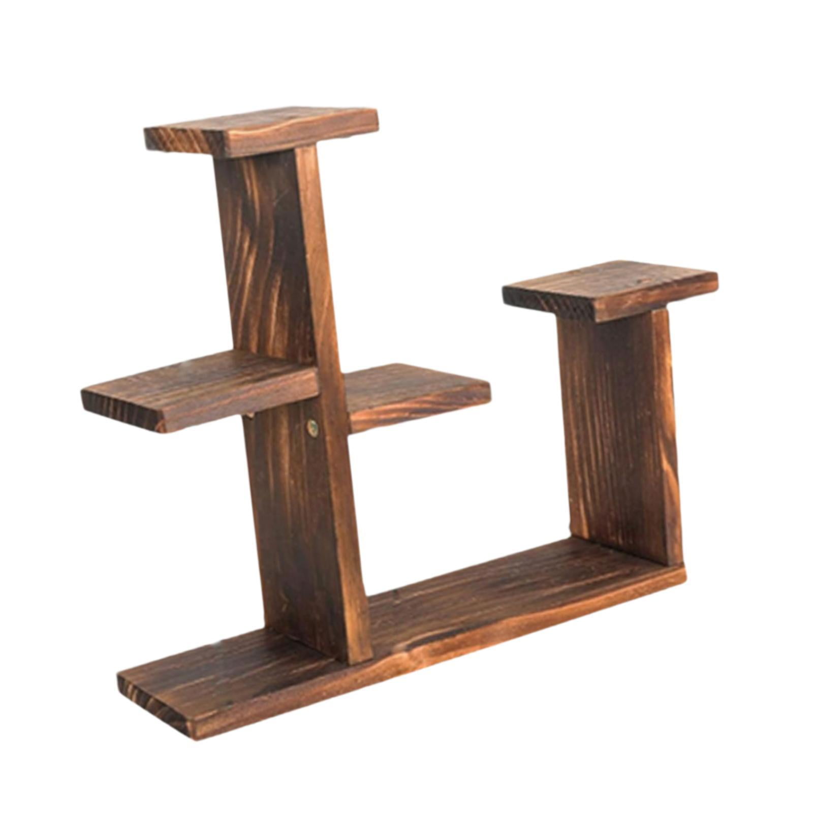 Magideal - Soporte De Planta De Madera Soporte De Maceta De Maceta Moderna Shurter Bandeja De Planta De Planta De Planta De Planta Estante De Flores De Múltiples Estilo C