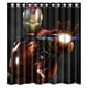 thumbnail image 1 of Cortina de ducha de Iron Man con ganchos, 167 x 183 cm, 1 of 3