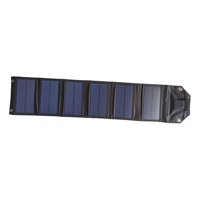 Bothyi - Kits De Paneles Solares Cargador De Panel Solar Plegable Para El Hogar Para Cámara Teléfono Portátil Black12W 18X12X4.5Cm