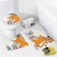 thumbnail image 4 of Pixie y Dixie y el señor Jinks-theme 4-Piece Shower Curtain Set with Rugs, Waterproof Bathroom Decor Set Includes Bath Mat, U-Shaped Rug, Toilet Lid Cover and Curtain with Hooks, 4 of 6