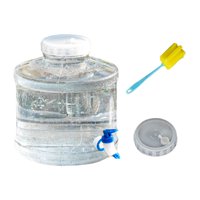 Ioensy - Contenedor De Almacenamiento De Agua Almacenamiento De Agua De Emergencia Para Conducción De Automóviles Patio Pesca 7.5L Con Grifo