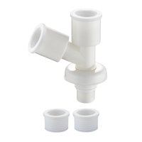 Bothyi - Adaptador De Drenaje De Piso, Accesorios De Baño, Fregona, Tubo De Piscina, Junta En T De Drenaje De Piso C