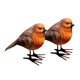 thumbnail image 3 of Estatuilla De Pájaro Artes Decoración Resina Para Mesa Exterior E Interior Exterior Naranja, 3 of 5