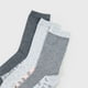 thumbnail image 2 of Calcetines Mujer Tripack Largos Mix Gris Corona, 2 of 4