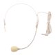 thumbnail image 3 of auricular con cable de doble gancho, micrófono con diadema, 3 mm de ángulo recto, beige, 3 of 3