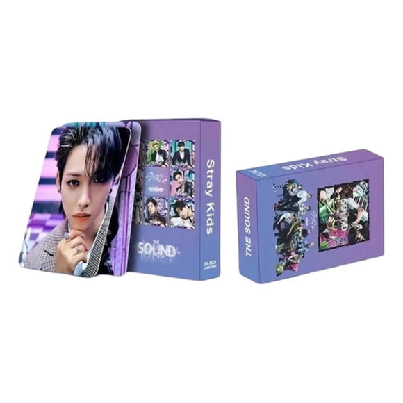 Set 55 Photocards Lomo Card Stray Kids The Sound 2023 K-pop
