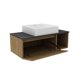 thumbnail image 2 of Mueble Baño Aereo 1 Puerta con Lavamanos Almendra Marmol, 2 of 6