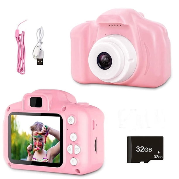 Children's Camera Waterproof 1080P HD Screen Camera Video Toy 8 Million Pixel Kids Cartoon Cute Camera Outdoor Photography Toy