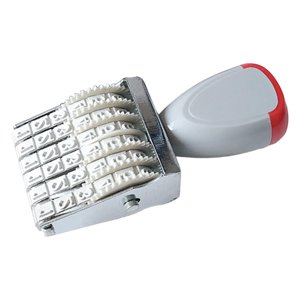 Bothyi - Suministros De Sello De Rodillo De 6 Dígitos, Número De Dígito De Sello Comercial Para Oficina De Fecha De 5Mm