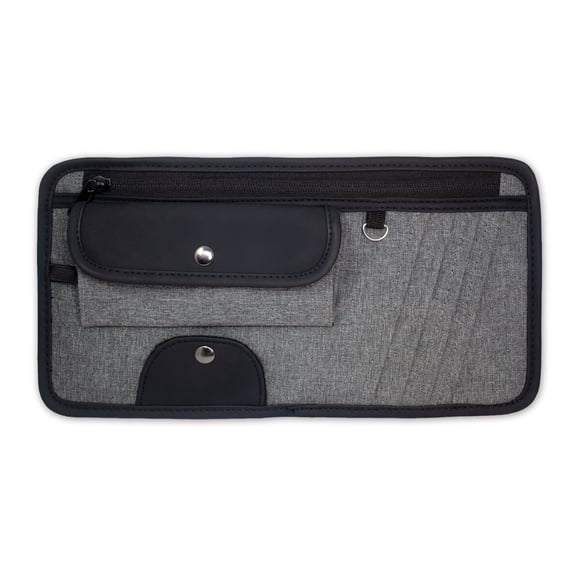 Organizador Visera Auto Drive Universal 32x16cm Negro