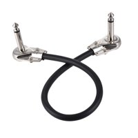 Bothyi - Cable De Conexión Para Guitarra, Sonido, Multiusos, Ahorro De Espacio, Resistente, Cable De Instrumento De 30 Cm