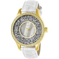 Reloj Invicta Casual De Mujer Angel' Cuarzo Acero Inoxidable Y Cuero 24589