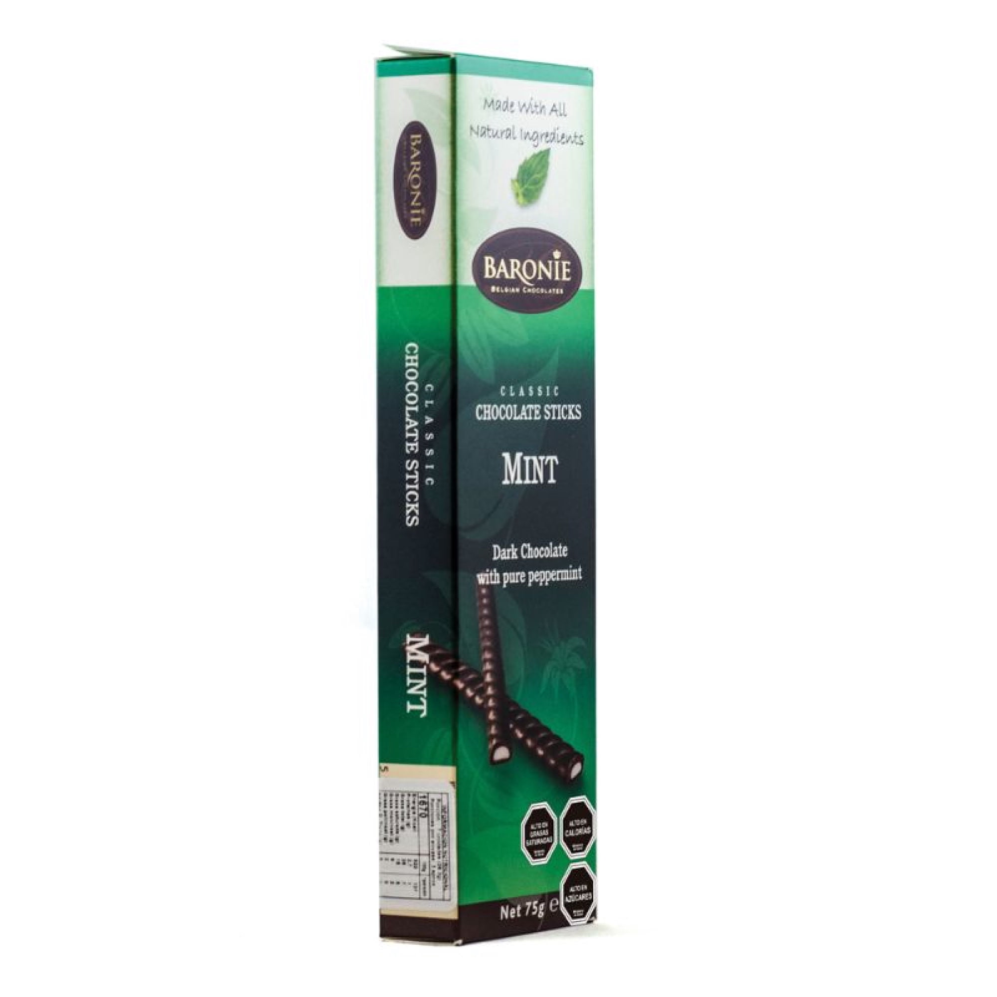 Chocolate Stick Menta 75 g Baronie