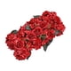 thumbnail image 3 of Panel De Pared De Flores Artificiales, Decoración De Paneles De Flores De Rosas Rojas De Seda Para Boda, 52cm X 28cm, 3 of 5