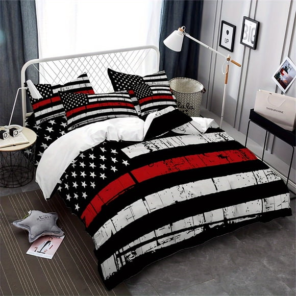 2/3-Pie-ce Quilt -Cover Be-dding Set Suit Di-gital Prin-ted Quilt C-over Lightw-eight D-ouble-Sid-ed Soft Micr-ofiber -Quilt Cover
