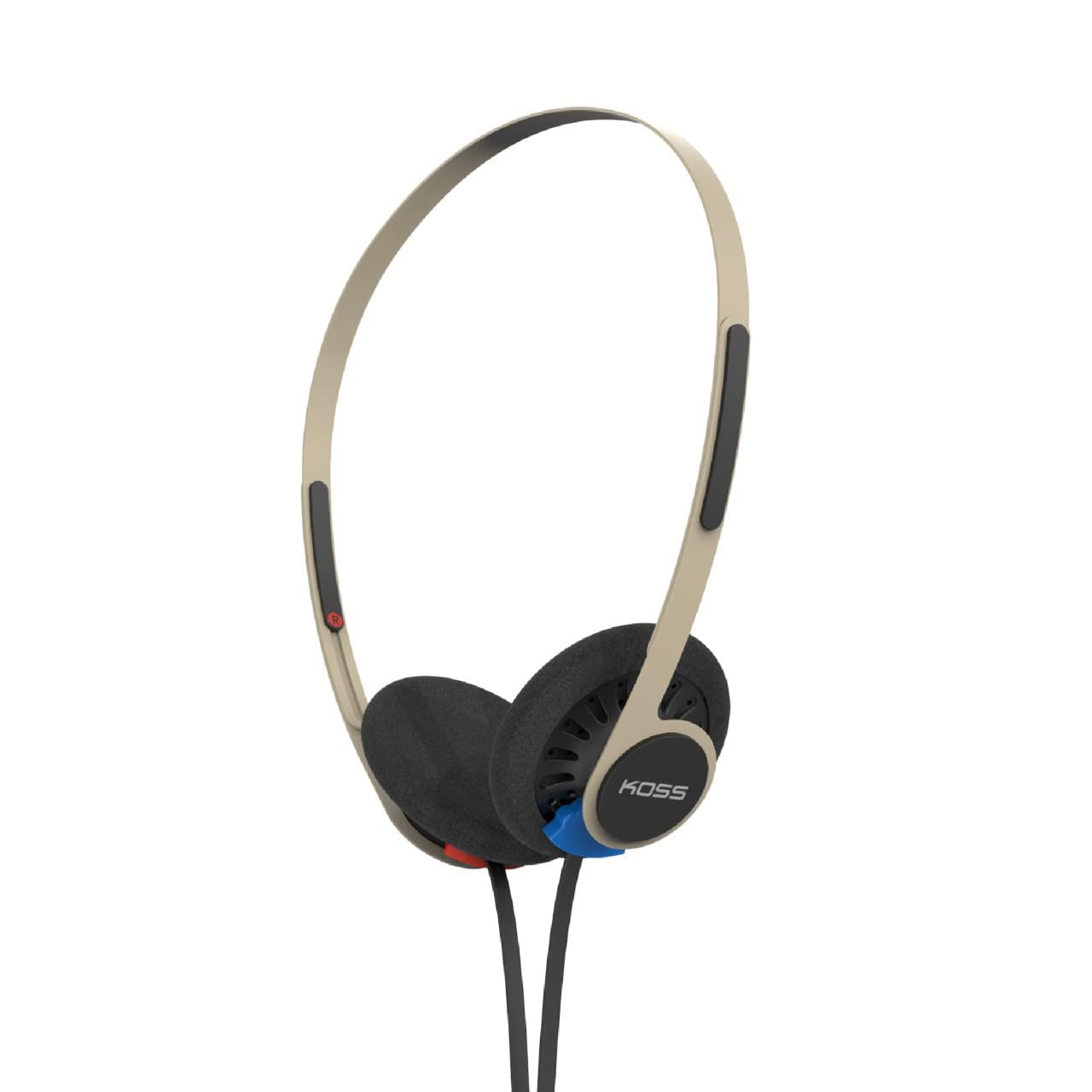 Auriculares Supraaurales Koss Kph40 Utility Ultraligeros De Color Beige