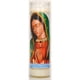 thumbnail image 1 of Prayer Candle Co Vela Religiosa Virgen de Guadalupe 8 pulgadas 90 horas, 1 of 3