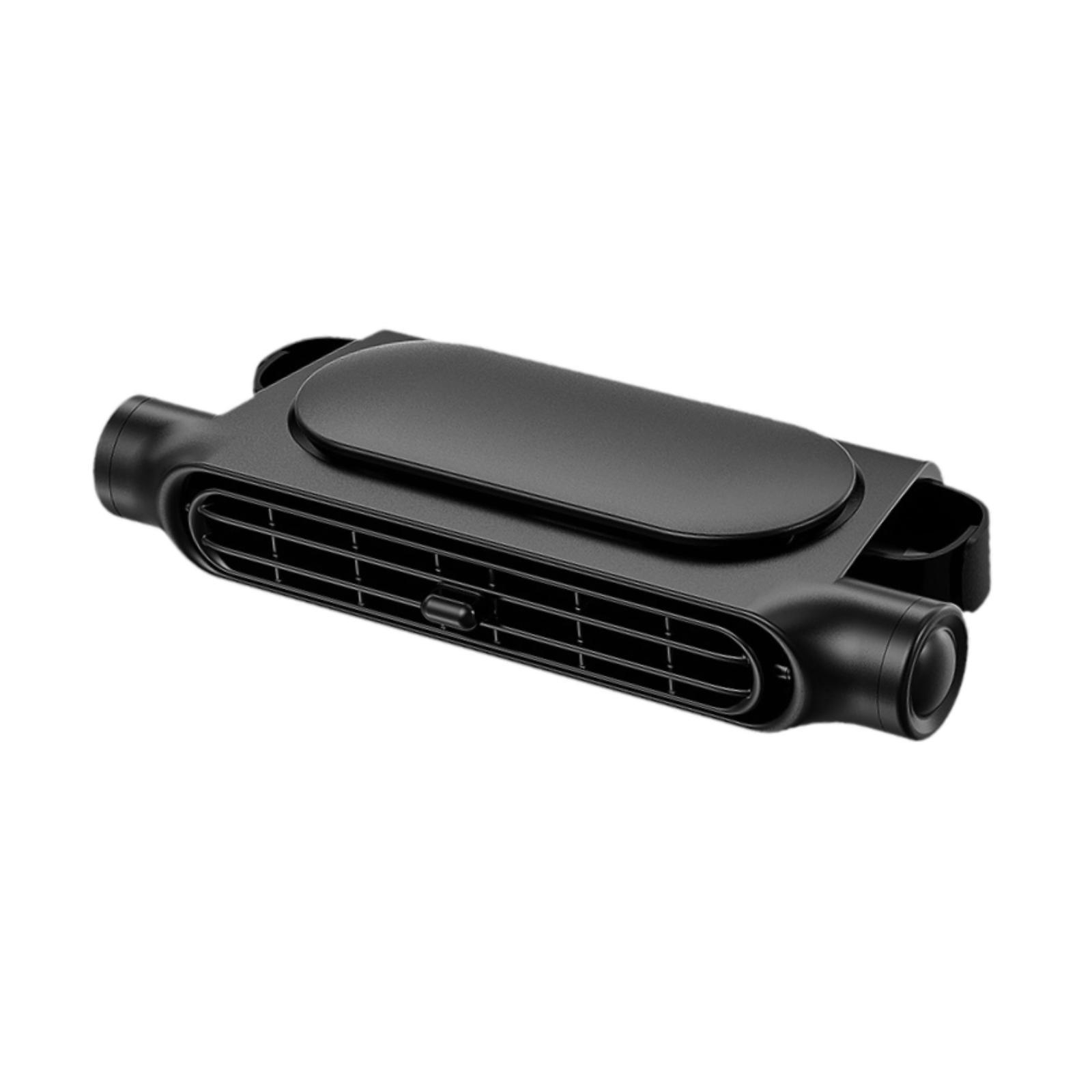 Magideal - Ventilador De Coche Para Asiento Trasero, Portátil, Fácil De Instalar, Ventilador De Refrigeración Con Soplado De Aire Frío, Alimentado Por Ventilador