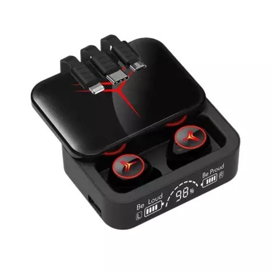 Click Ventas - Audífonos Inalámbricos M88 Plus Bluetooth Power Bank