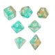 thumbnail image 5 of Juego De Dados Multifacéticos De 7 Piezas, Juegos De Mesa, Accesorios Para Fiestas, Juguetes Educativos, Verde Y Café, 5 of 5