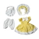 thumbnail image 2 of 1/6 Muñeca Vestido De Princesa DIY Cosplay Para Chica De Moda De 30cm Figura De Acción Muñeca Amarilla, 2 of 3