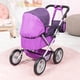 thumbnail image 5 of Trendy Pram Dos Tonos Morado Y Hada Para Muñecas De Hasta 18 Años, 5 of 6