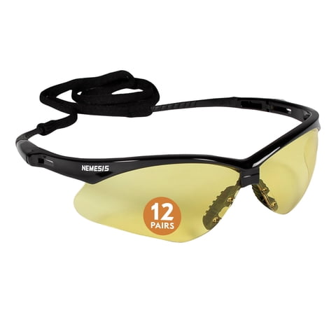 Gafas De Seguridad Kleenguard V30 Nemesis Amber Lenses Unisex