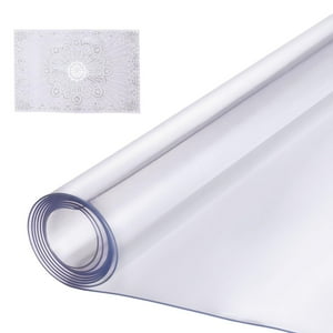 Mantel Vevor De Plástico, 36 X 54 Cm, 1,5 Mm De Grosor, Pvc Transparente