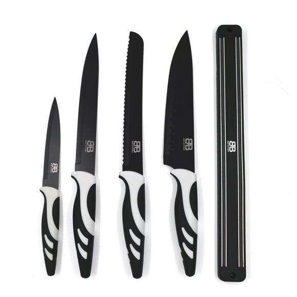Set De Cuchillos 5 Pzs Acero Inoxidable