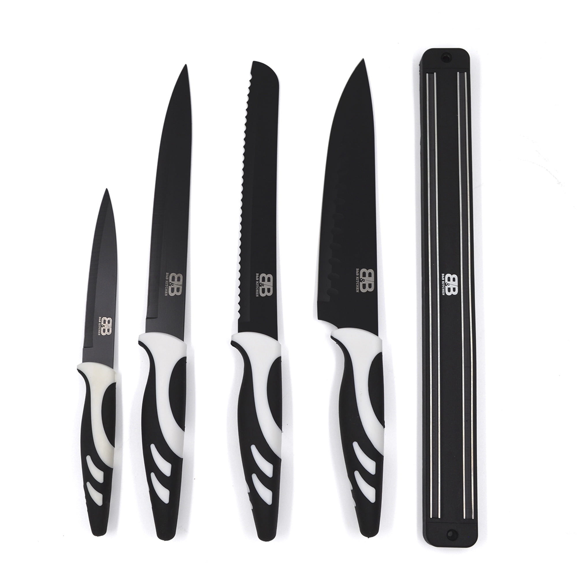 Byb Kitchen - Set De Cuchillos 5 Pzs Acero Inoxidable