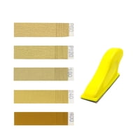 Ioensy - Kit De Microlijadora, Lijadora De Detalles De 50 Hojas Para Acabado De Metal, Manualidades Diy