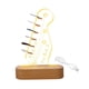 thumbnail image 4 of Soporte para púas de guitarra iluminado, acrílico, para exhibición de púas de guitarra, decoración para el hogar, estante luminoso para almacenamiento, 4 of 5