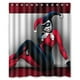 thumbnail image 1 of Cortina de ducha Harley Quinn, juego de cortina de baño con ganchos, tamaño 60 x 72 pulgadas, 1 of 3