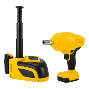 Genérico - Kit Gato Hidráulico Llave Impacto Auto Vehículo Elevador Jhn