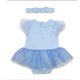 thumbnail image 2 of Body Disfraz Princesa Bebé Niña Celeste 24 Meses, 2 of 3