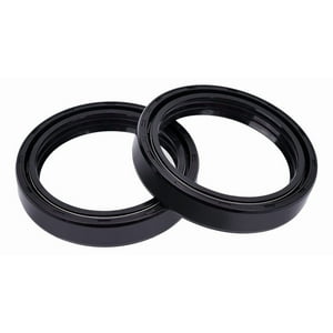 Genérico - Retenes Telescopicas Moto 45X57X11 Japones (2Un) Negro