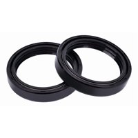 Genérico - Retenes Telescopicas Moto 45X57X11 Japones (2Un) Negro