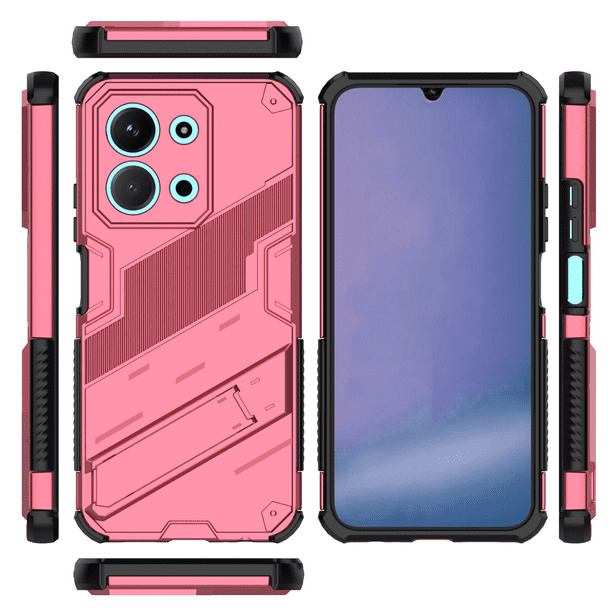 Funda GANGXUN Antigolpes para Xiaomi Redmi 15C 4G con Soporte Invisible, Antihuellas y Protección Completa