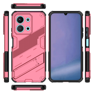 Funda Gangxun Antigolpes Para Xiaomi Redmi 15C 4G Con Soporte Invisible, Antihuellas Y Protección Completa