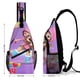 thumbnail image 2 of Ruby Arcoíris Riñonera Bandolera con Estampado Integral para Hombres y Mujeres, Bolso Cruzado Gráfico de Tendencia, Mochila de Hombro Streetwear para Ciclismo y Deportes, Riñonera Versátil Casual, 2 of 6