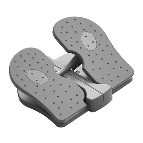 Ioensy - Mimi Foot Stepper Machine Escalera Doméstica Stepper Para El Hogar Dormitorio Gimnasio Piso Gris