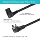thumbnail image 4 of Cable de alimentación SPARKING NEMA 5-15P de 90 grados y 10 pies a IEC C13, 4 of 8
