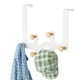 thumbnail image 1 of Perchero para puerta 6 Ganchos Blanco, 1 of 7