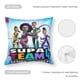 thumbnail image 5 of Supa Team Fundas de almohada de terciopelo con tema, regalos de funda de almohada, decoración para el hogar, cojín de lanzar, regalo de cumpleaños para fans y parejas.66*66cm., 5 of 6