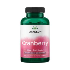 Swanson - Cranberry 20 1 180 Softgels