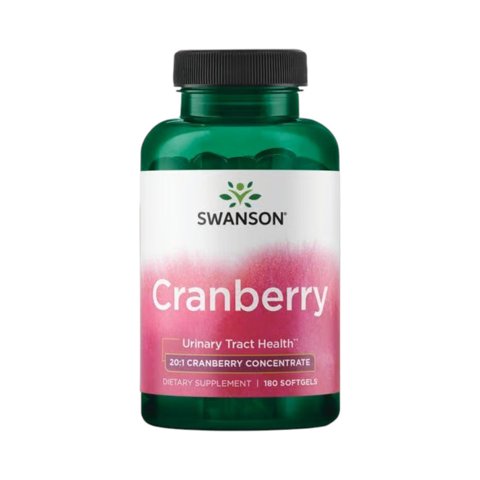 Swanson - Cranberry 20 1 180 Softgels