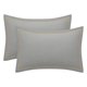 thumbnail image 1 of REGALWOVEN 2 Piezas Funda de Almohada de Algodón, Fundas de Almohada Refrescantes y Suaves con Cierre de Sobre, Unisex, Resistente a Arrugas, Ropa de Cama Duradera, Almohada Gris Queen, 1 of 4