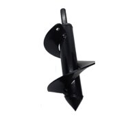 Broca Espiral De Acero/Carbono Para Jardinería/Maceta 8X18Cm